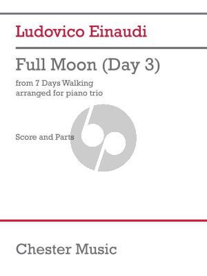 Einaudi Full Moon (Day 3) Violin-Cello and Piano (Score/Parts)