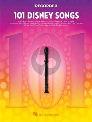 101 Disney Songs for Recorder