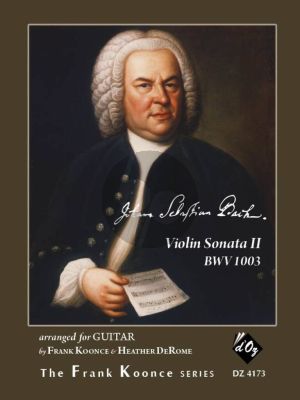 Bach Violin Sonata 2 BWV 1003 for Guitar (transcr. Frank Koonce and Heather Derome)