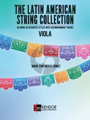 Gomez The Latin American String Collection Viola (Book with Audio online)