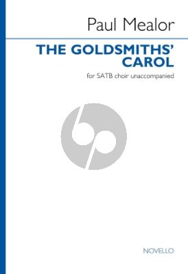 Mealor The Goldsmiths' Carol SATB