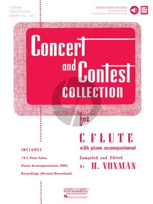 Concert and Contest Collection for Flute (Book with Audio online) (Himie Voxman)