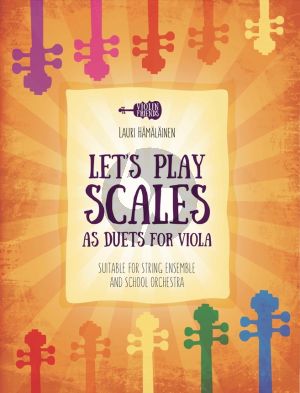 Hamalainen Let’s Play Scales as Duets for 2 Violas (Suitable for String Ensemble and School Orchestra)