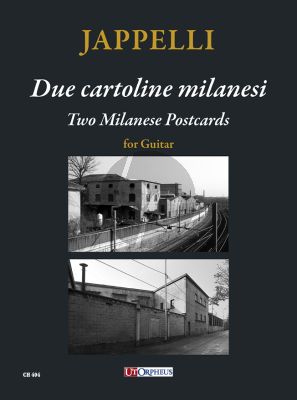 Jappelli Two Milanese Postcards for Guitar