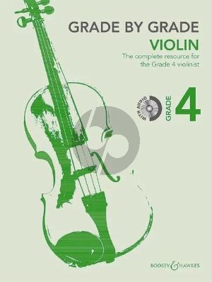 Grade by Grade - Violin Grade 4 Violin and Piano (Book with Audio online) (edited by Liz Partridge)