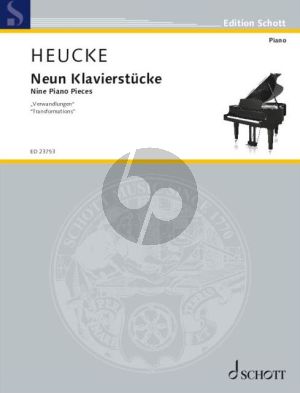 Heucke Nine Piano Pieces "Transformations" Op. 46a Piano solo