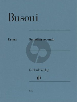 Busoni Sonatina Seconda K 259 Piano solo (edited by Ulrich Scheideler)