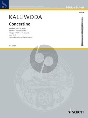 Kalliwoda Concertino Op. 110 Oboe und Orchester (Klavierauszug)