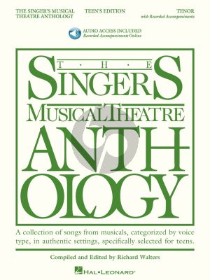 Singer's Musical Theatre Anthology Teen's Edition Tenor (Book with Audio online) (edited by Richard Walters)