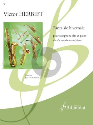 Herbiet Fantaise Hivernale for Alto Saxophone and Piano