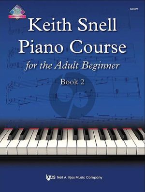 Snell Piano Course Adult Book 2 (Book with Audio online)