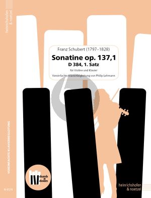 Schubert Sonatine Op.37,1 D384, 1. Satz Violine und Klavier (Vereinfachte Klavierbegleitung von Philip Lehmann)