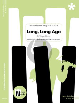 Bayly Long, Long Ago Viola und Klavier (Vereinfachte Klavierbegleitung von Philip Lehmann)