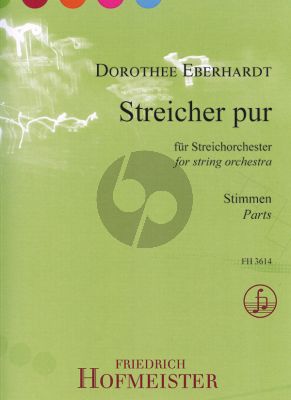 Eberhardt Streicher Pur fur Streichorchester Stimmen