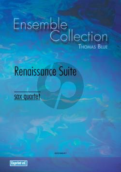 Blue Renaissance Suite for Saxophone Quartet (SATB) Score and Parts