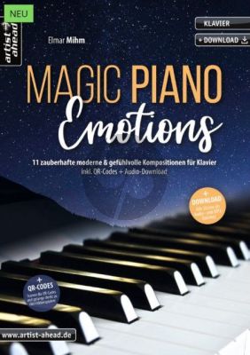 Mihm Magic Piano Emotions (11 zauberhafte moderne & gefühlvolle Kompositionen) (Buch mit Audio online)