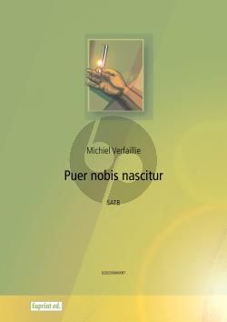 Traditional Puer Nobis Nascitur for SATB (Arranged by Michiel Verfaillie)