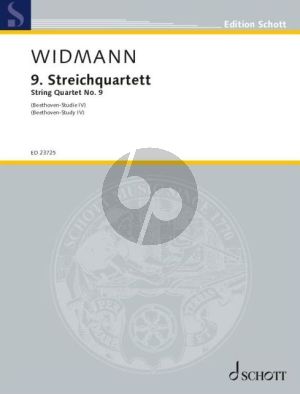 Widmann String Quartet No. 9 Score/Parts (Beethoven Study IV)