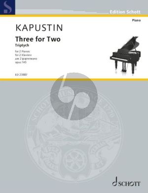 Kapustin Three for Two Op. 145 - Triptych for 2 Piano's