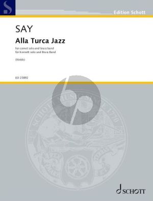 Say Alla Turca Jazz for Cornet solo and Brass Band (Score/Parts) (arranged by Mathew Webb (2023)