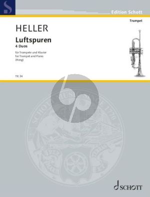 Heller Luftspuren Trompete [Bb] und Klavier