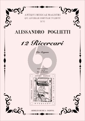 Poglietti 12 Ricercari per Organo (Maurizio Machella)