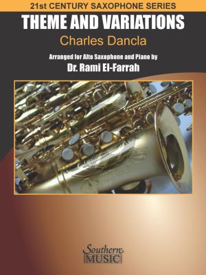 Dancla Theme and Variations for Alto Saxophone and Piano (arr. Dr. Rami El-Farrah)