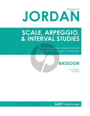 Jordan Scale, Arpeggio, and Interval Studies for Bassoon