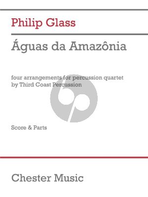 Glass Águas da Amazônia for Percussion Quartet