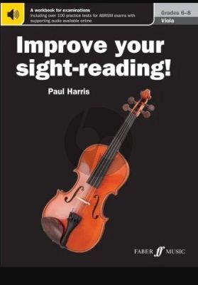 Harris Improve your Sight-Reading Viola grades 6 - 8 (Book with Audio online)