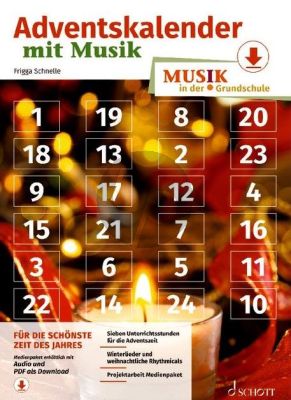 Schnelle Adventskalender mit Musik - Musik in der Grundschule (Buch mit Audio online)