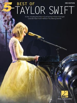 Best of Taylor Swift – 3rd Edition for Five Finger Piano