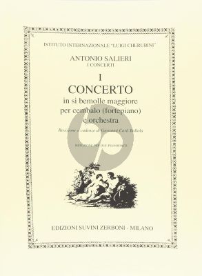 Salieri Concerto in Sib Magg Per Pianoforte e Orchestra - Piano Reduction for 2 Pianos (Revised and Cadenza by Giovanni Carli Ballola)