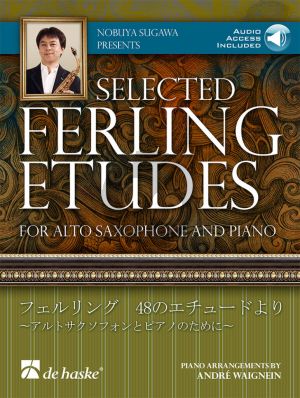 Ferling Selected Ferling Etudes for Alto Saxophone and Piano (arr. Andre Waignein) (Buch mit Audio online)