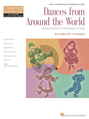 Tsitsaros Dances from Around the World Piano solo