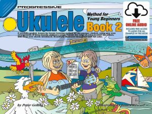 Gelling Progressive Ukulele Method For Young Beginners Book 2 (Book-Online Audio/Video)