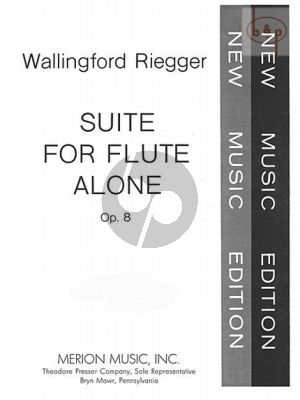 Suite Op.8 for Flute Solo