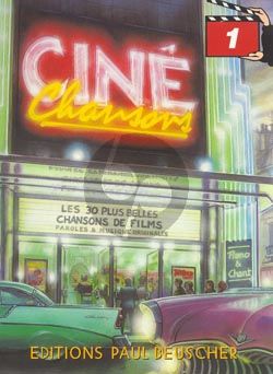 Cine Chansons Vol.1 Chant-Piano