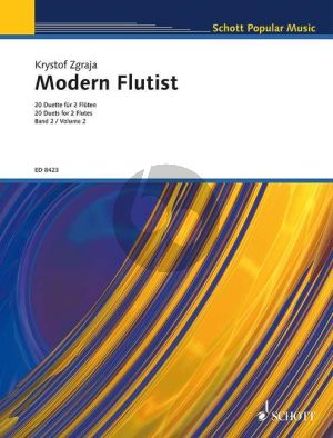 Zgraja Modern Flutist Vol. 2 2 Flutes (20 Duets)