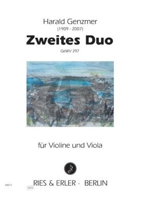 Genzmer Zweites Duo GeWV 297 Violine und Viola (1995)