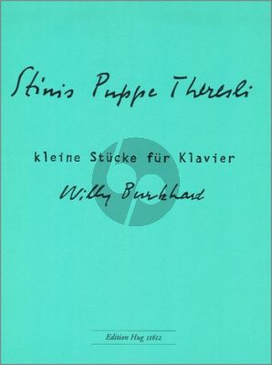 Burkhard Stinis Puppe Theresli Klavier