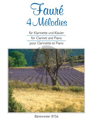 4 Melodies Clarinet[Bb]-Piano