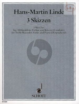 3 Skizzen (Treble Rec.-Vi.-Piano)