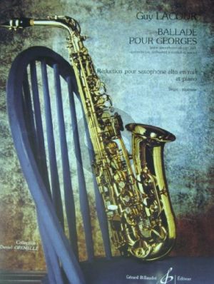 Ballade pour Georges Alto Sax.-String Orch.