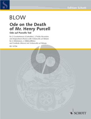 Ode on the Death of Mr. Henry Purcell