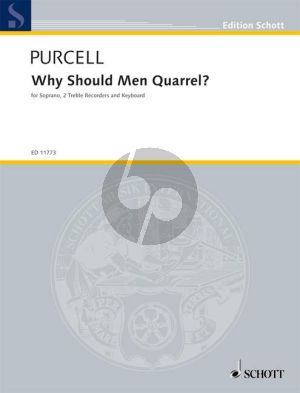 Why Should Men Quarrel?