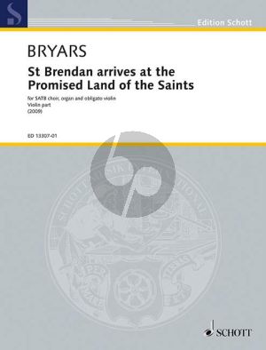 St. Brendan arrives at the Promised Land of the Saints