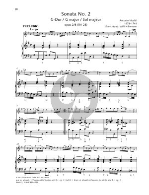 Sonata No. 2 G major