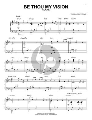 Be Thou My Vision [Jazz version] (arr. Brent Edstrom)