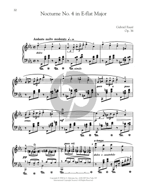Nocturne In E-Flat Major, Op. 36, No. 4